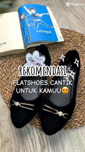 Sepatu BLACKPANDA Sepatu galata brand of BLACKPANDA sepatu flatshoes wanita model pariasi zeffa L2