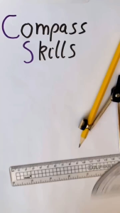 Niso Mathematical Instrument Box Set/ Geometry Set.