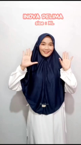 Jilbab Rabbani Serut Innova Kw /Jilbab Rabbani Innova by Annisam