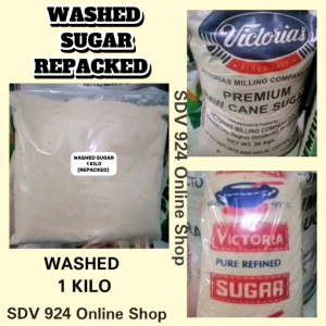 PREMIUM WASHED SUGAR Available 1 KILO & 1/4  REPACKED