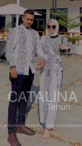 COUPLE TENUN RALINE BAJU KONDANGAN TENUN RALINE IVORY