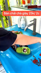 SET 2 BÀN CHẢI CHÀ GIÀY DÉP MINI ĐA NĂNG