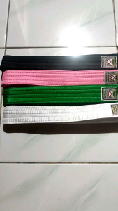Sabuk Siswa Beladiri & Pencah Silat Polos