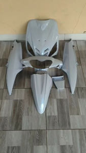 cover body halus Mio sporty Mio smile putih lembyung biru 2007 2008 2009 2010 2011 2012 baru