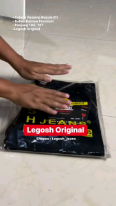 Celana Panjang Kanvas Casual Pria Legosh Premium Best Seller Bahanya Tebal