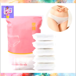 20pcs Plus Size Lady Women Maternity Disposal Travel Full Cotton Disposable Panty Pregnant Period Panties Underwear