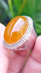 CINCIN BATU REFLESIA SIZE BESAR ● REAL PICT ( TITANIUM ANTI KARAT )