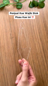 Pisau Kue Tart / Pisau Plastik Ultah / Pemotong Kue Ulang Tahun / Pisau Cake Per Pack