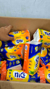 Paket 5 PACK Tissue Nice 360 helai Tisu lembut Wajah tieue facial