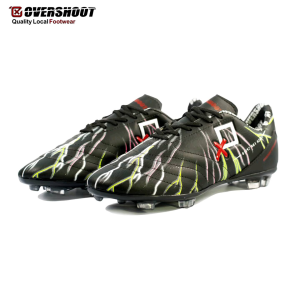 Sepatu Bola Overshoot Hypervenom Hitam - Sepatu Bola Dewasa Pria Terbaru