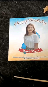 Cetak foto untuk hadiah ulang tahun/kado ulang tahun/happy britday