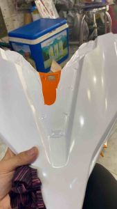 Decal Trắng Bóng dán trang trí che khuyết điểm cho xe máy laptop ô tô nội thất…: