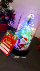 Lampu LED Pohon Natal Santa Free Box Untuk Gift Hampers Souvenir Kado Kenangan Hadiah Merry Christmas