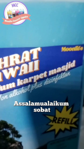 Parfum Karpet Masjid Aroma Zahrat Hawaii Plus Disinfektan Non Alkohol 1 Liter
