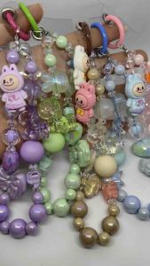 Tali HP Rantai Manik-Manik Karakter Kartun Universal Lin81