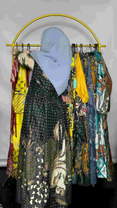 Batik Couple Modern Terlaris 2023: Gamis Wanita & Ukuran M L XL XXL