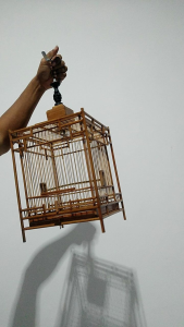 sangkar full bambu
