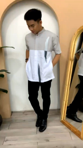 Baju Koko Terbaru Lengan Pendek Terbaru Variasi Bordir