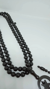 Tasbih Kayu Kaoka Bulan Bintang H406