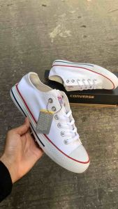 รองเท้าผ้าใบ 📛มีของพร้อมส่ง รองเท้าถ่ายจากรูปจริงมีไซด์ผู้หญิงและผู้ชาย36-45 มีกล่อง📦