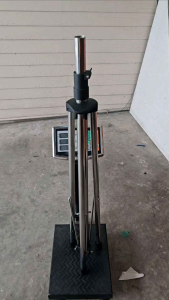 ขาจับลำโพงอเนกประสงค์สแตนเลสแท้เกรด 304  สามารถปรับระดับความสูงได้ 110-225 ซม.โรงงานผลิตเอง