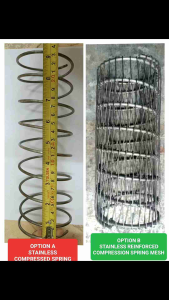 STAINLESS COMPRESSION SPRING SOLD BY 4pcs