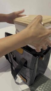 Tas Bekal Lunch Box Bag Cooler Bag TX 09 Tas Travel Tas Makan Serbaguna Thermal Cooler Bag Tas bekal makan set Lunch Portable Oxford Tas Bekal Kantor Anti Air Bahan Tebal Premium