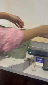 Tas Bekal Bento Lunch Bag TN22 Alumunium Foil Lunch Bag /Cooler Lunch Bag/Thermal Bag /Waterproof / Tas Jinjing Tenteng Wanita / Tas Tempat Makanan Lunch Box Banyak Sekat Saku Luar Anti Air / Tas Serbaguna