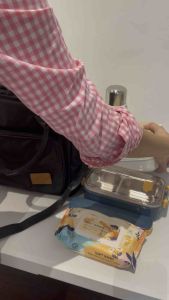 Tas Bekal Bento Makanan Anak Lunch Box Bag TG 18 Premium Bag/ Alumunium Foil Lunch bag / Cooler Lunch Bag / Thermal Bag / Waterproof Big Bag / Tas Penyimpanan Asi / Tas Kantor Anti air / Tas Jinjing Wanita