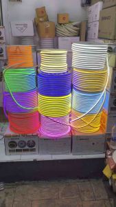 ไฟนีออนเฟล็กซ์ 2835 220Vไฟเส้นLEDยาว50-100เมตรค่ะ✅ 1ม้วน 50 เมตรมีปลั๊กแถม2เส้นค่ะ✅1ม้วน100เมตรแถมปลั้ก4เส้นค่ะ✅