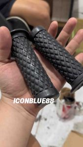 Handgrip WAJIK Diamond Import: Handfat Model Klasik Retro Universal Semua Motor Mio Beat Nmax Jupiter Pcx Dll