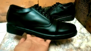 SEPATU PANTOFEL KULIT ASLII PRIA KERJA KANTORAN PDH TNI POLRI DINAS SECURITY