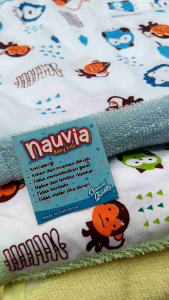 Paket 3 in 1 / 6pcs bedong bayi seri orange+12popok cotton sambung handuk+6pcs gurita tali karakter