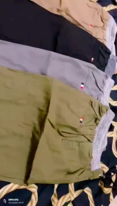 PROMO 5 pcs 50 CELANA CHINO PENDEK PINGGANG RIB // CELANA PENDEK CHINOS TERBARU