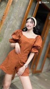 ชุดเซ็ทเสืัอแขนตุ๊กตา+กางเกงขาสั้น