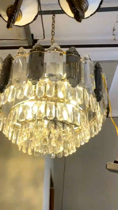 Goodjayalighting lampu gantung crystal 55cm import modern 206