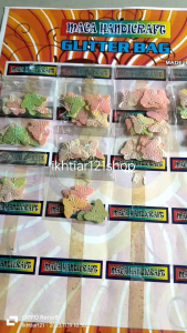 Manik Kupu-Kupu Warna Warni 1 Kantong Isi 7 Pcs