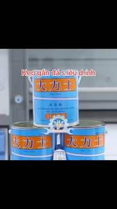 Keo dán đá 2 thành phần Teeniax keo gắn đá keo gắn gạch 08l 3 màu trắng vàng đen - hàng có sẵn