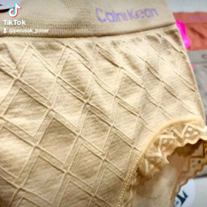 CD wanita dewasa rajut CALNI KEAN // Celana dalam wanita bahan rajut premium impor
