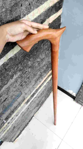 tongkat jalan kayu nagasari model cula premium C05