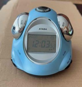 Alien Digital Twin Bell Alarm Clock TD9102EL Random Color