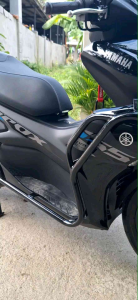 YAMAHA AEROX V2- CRASHGUARD HALF DESIGN(POWDER COATED)