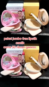 set bedak glowing 2in1 isi 2 lapis