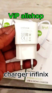 Charger Infinix Original Micro USB Output 2A: Cas Smart 4, Smart 5, Hot 9 Play, dan Play 10 Play Asli