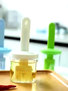 WBMK7575 Kuas Dapur Minyak Oles Dengan Botol Penyimpanan