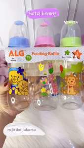 bundling harga 3 BOTOL susu bpa free 240ml warna kinawa