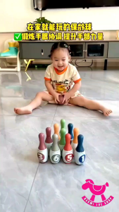 Mainan Bowling dinosaurus MAINAN ANAK BOWLING DINO SET LENGKAP BOWLING PLAYSET/MOTORIK OLAHRAGA INDOOR OUTDOOR ANAK