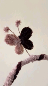 bando pipe cleaner/ bando kawat bulu/ bando anak/bando karakter/bando kupu kupu/ bando butterfly / bando ulang tahun