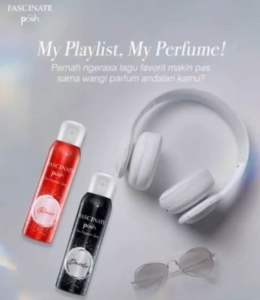 Posh fascinate fine fragrance spray 150ml minyak wangi wanita perfume