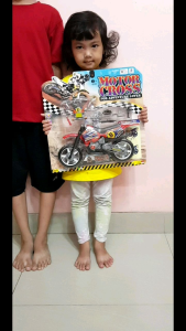 Mainan DIY Motor Cross Trail - Mainan Bongkar Pasang Motor Trail